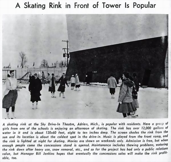 Sky Drive-In Theatre - Skating At The Sky (newer photo)